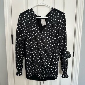 Anthropologie Crescent Blouse